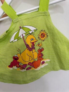 Vintage/Y2K Sesame Street - summer striped tank *NWT*